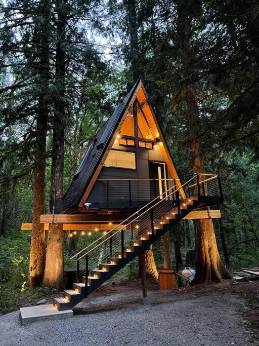 The Treeframe Cabin Villa Index Exterior photo