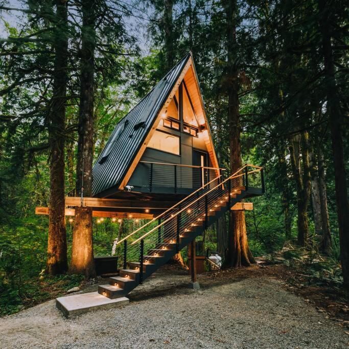 The Treeframe Cabin Villa Index Exterior photo